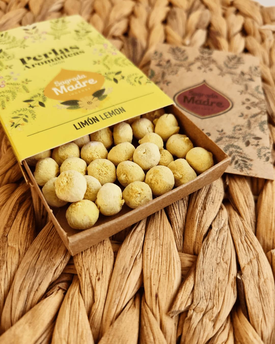 Perlas Aromáticas Limón - Sagrada Madre