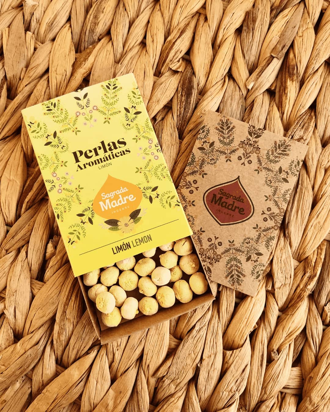 Perlas Aromáticas Limón - Sagrada Madre