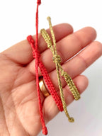 Pulsera Amuleto Ojo Turco – Protección – Topacio Macramé