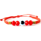 Pulsera Amuleto Ojo Turco – Protección – Topacio Macramé