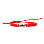 Pulsera Amuleto Ojo Turco – Protección – Topacio Macramé