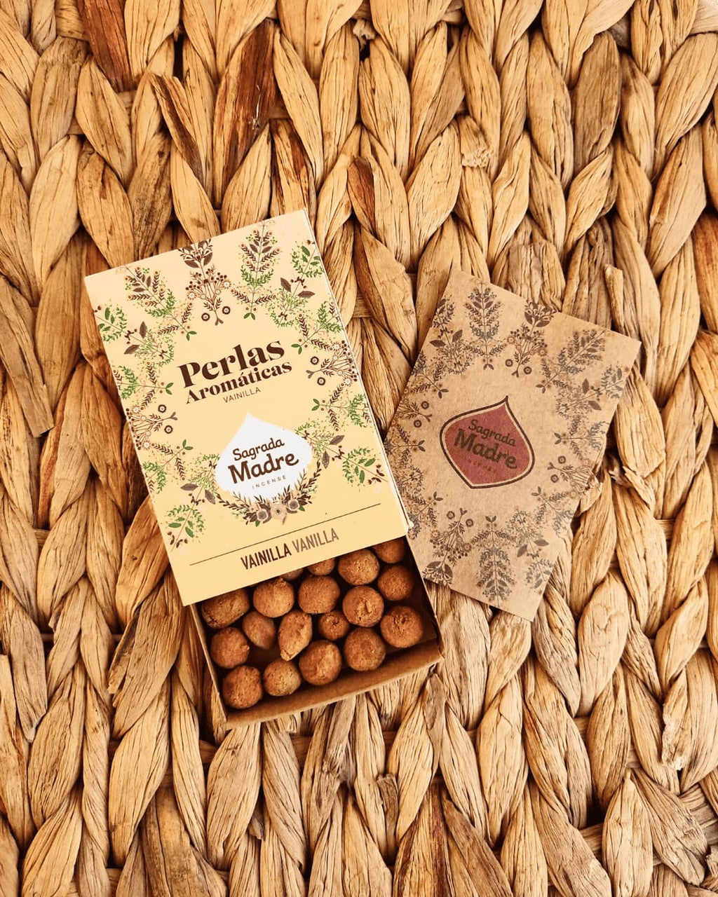 Perlas Aromáticas Vainilla - Sagrada Madre